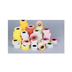 Taśma Do Metkownic Dwurzędowa Fluor Rzeźba Żółta